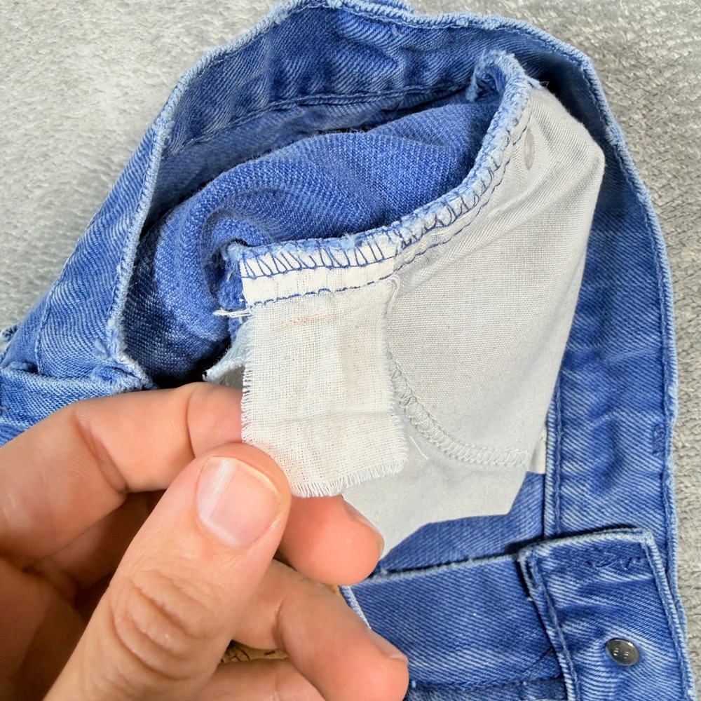 Vintage Levi's Mens 30x34 550 Relaxed Fit Orange Tab Blue Distressed USA Made - Picture 4 of 14